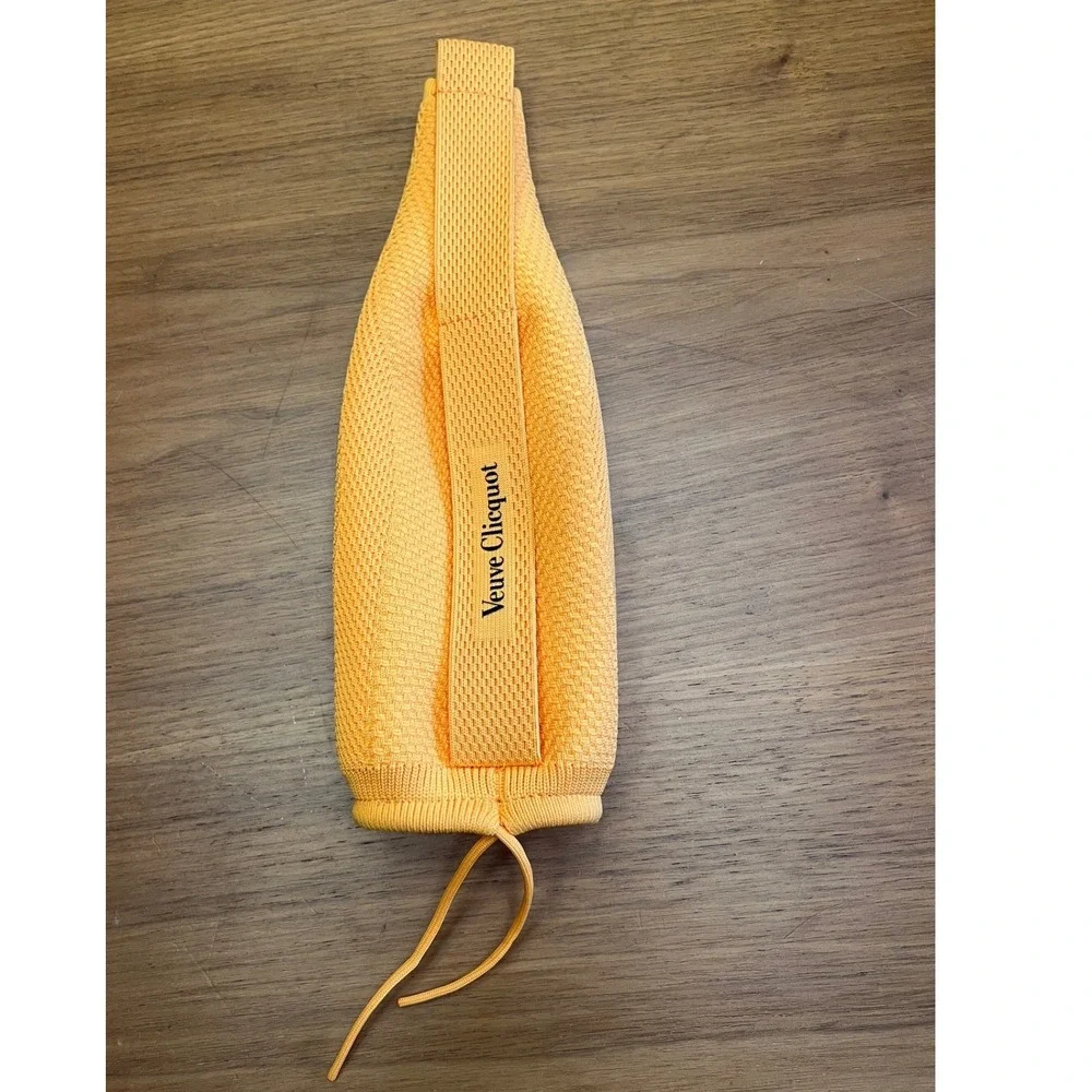 Veuve Clicquot Champagne Bottle Carrier OS Orange Excellent Thermal